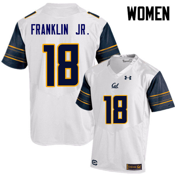 Women #18 Marloshawn Franklin Jr. Cal Bears (California Golden Bears College) Football Jerseys Sale-